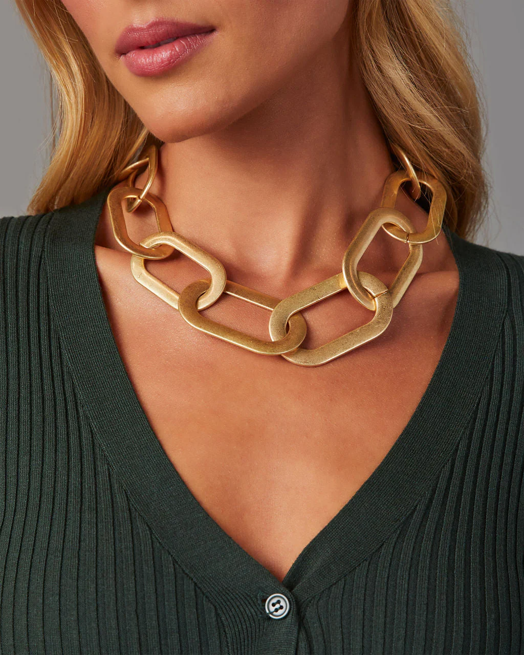 Ruben Large Chain Link Necklace