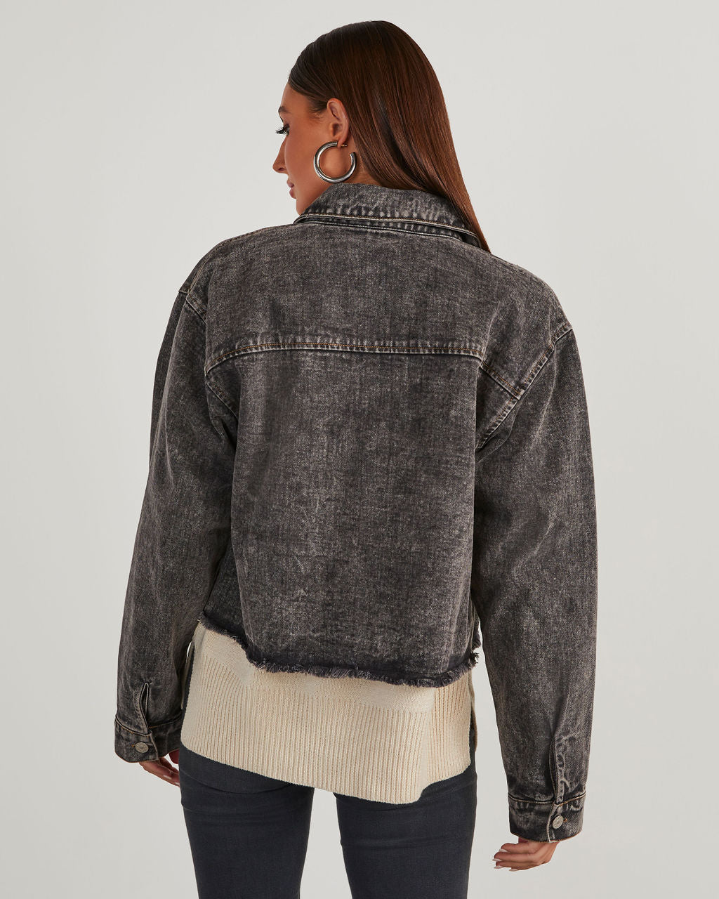 Humphries Cropped Denim Jacket