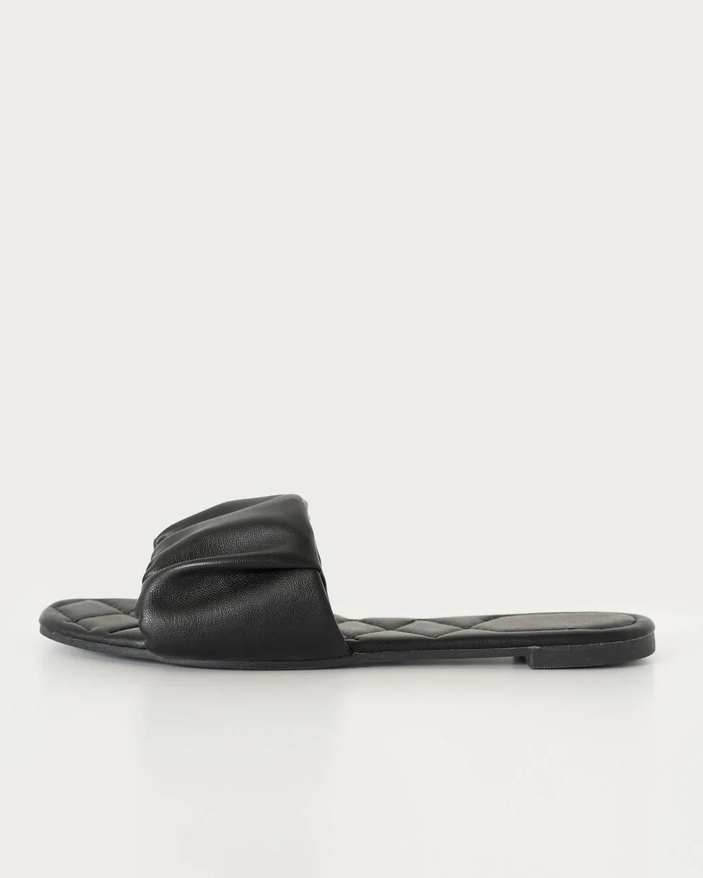 Hazy Faux Leather Sandal