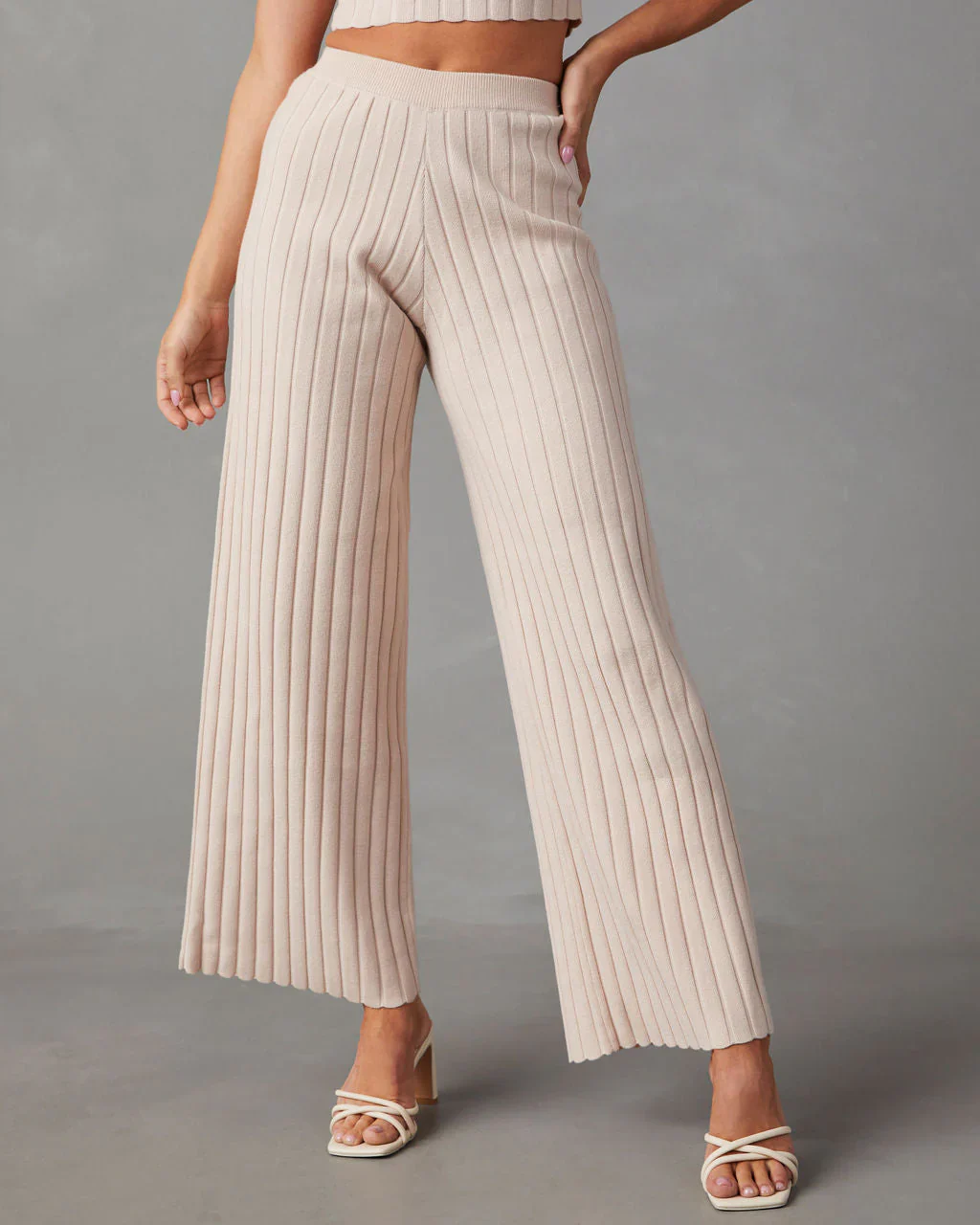 Madelaine Pleated High Rise Pants
