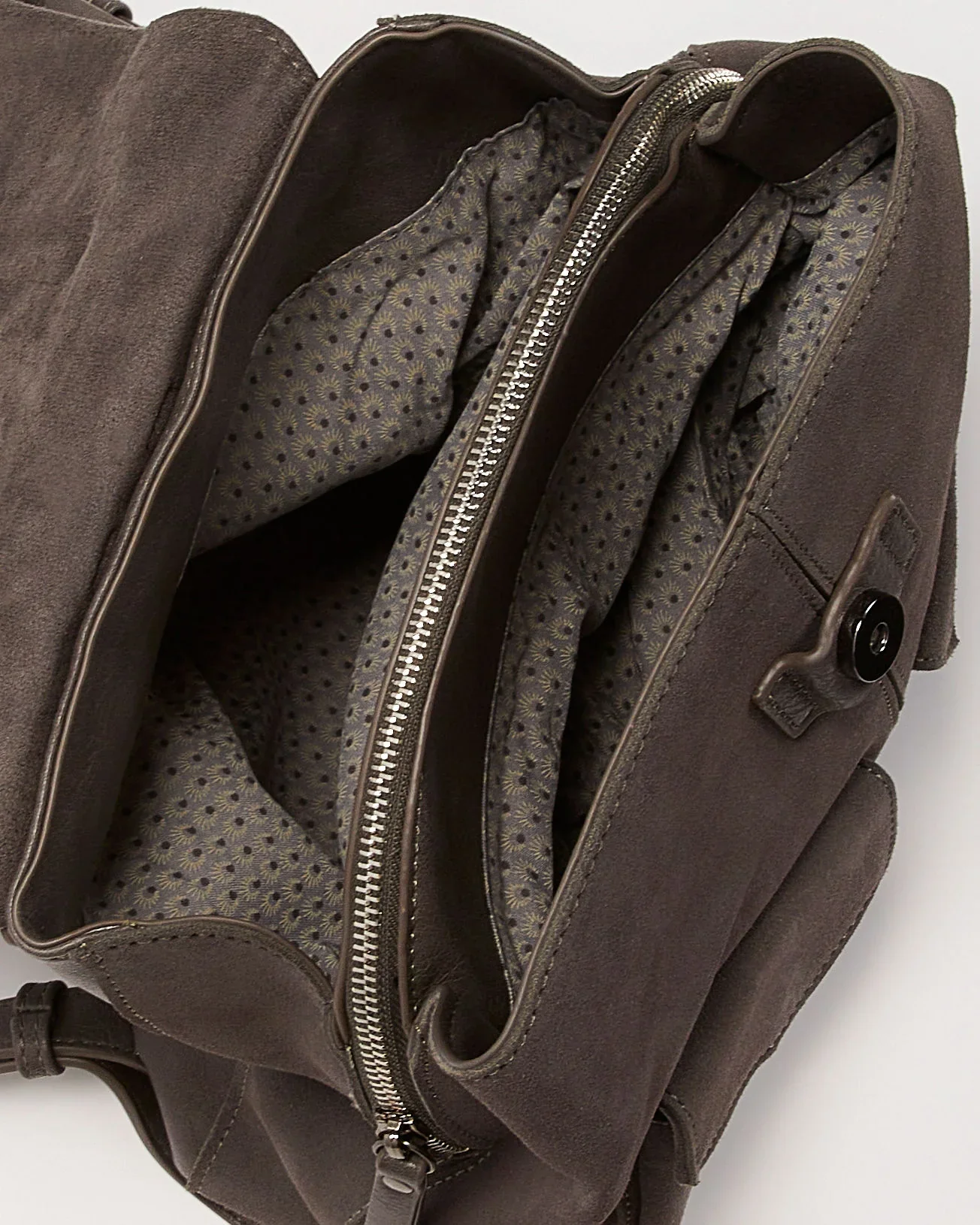 Dalton Suede Backpack