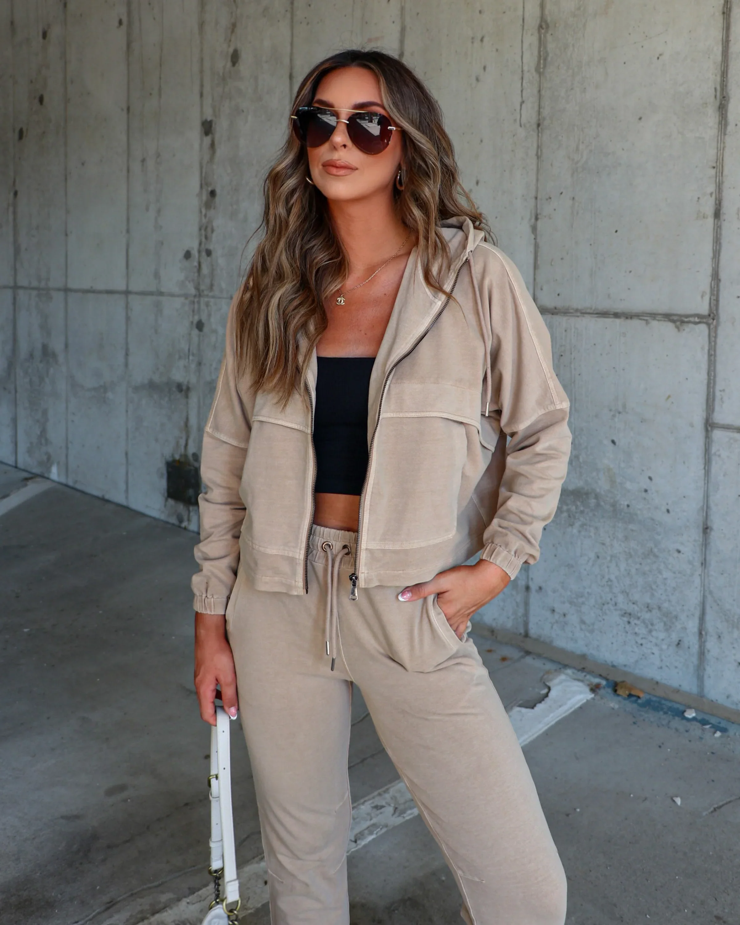 Fern Pocketed Hoodie Lightweight Jacket