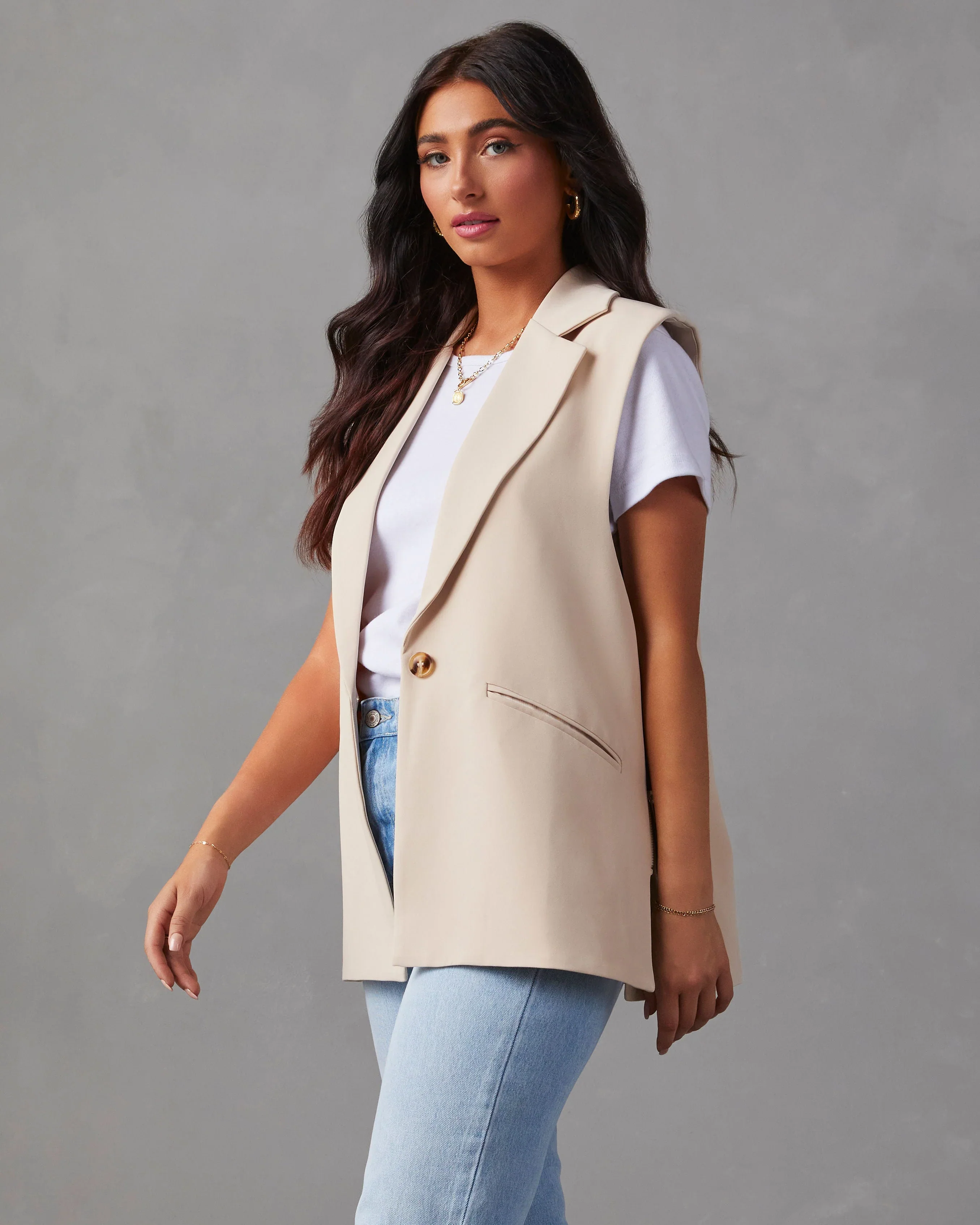 Sallie Tailored Vest