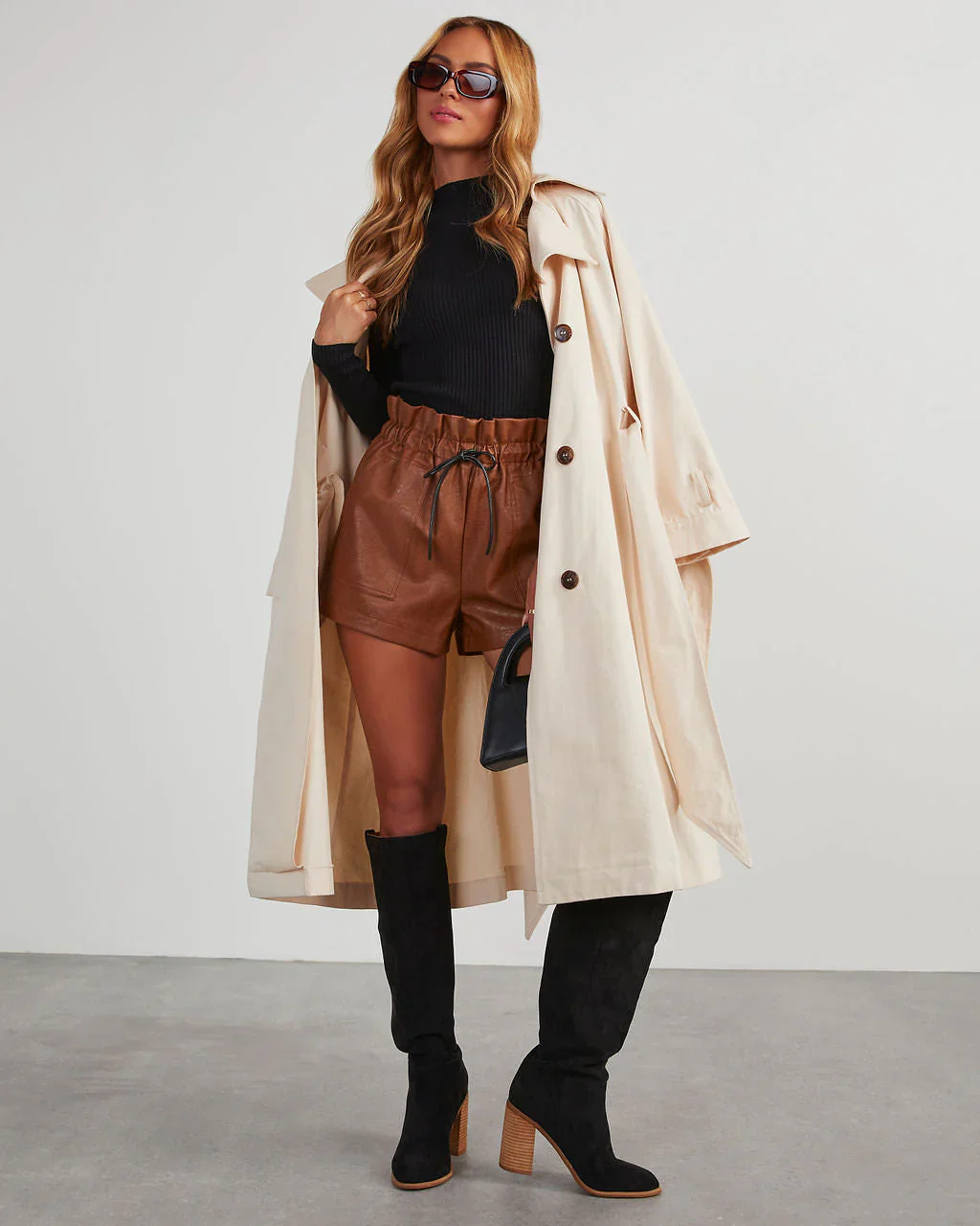 Tobey Ribbed Mock Neck Sweater