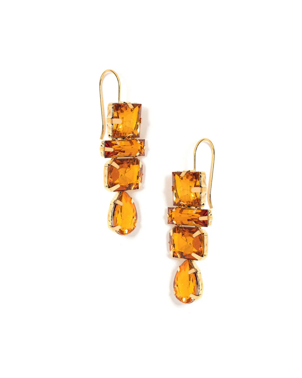 Deco Gem Drop Earrings