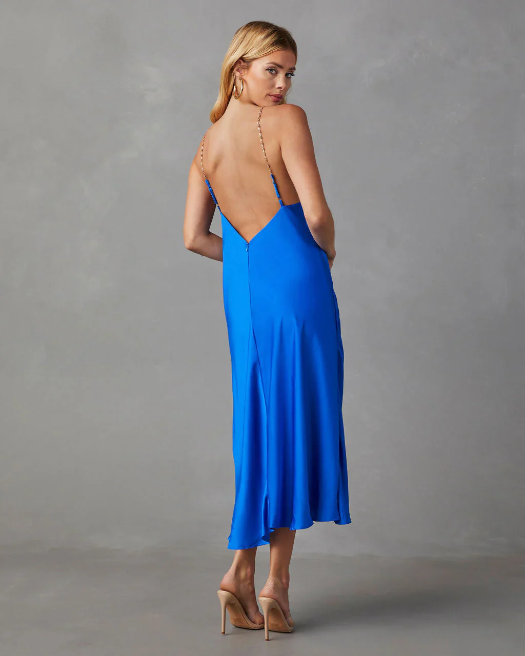 Fiorella Halter Midi Dress