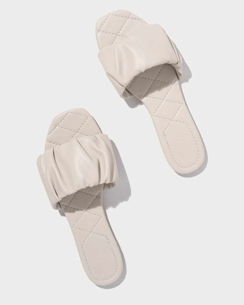Hazy Faux Leather Sandal
