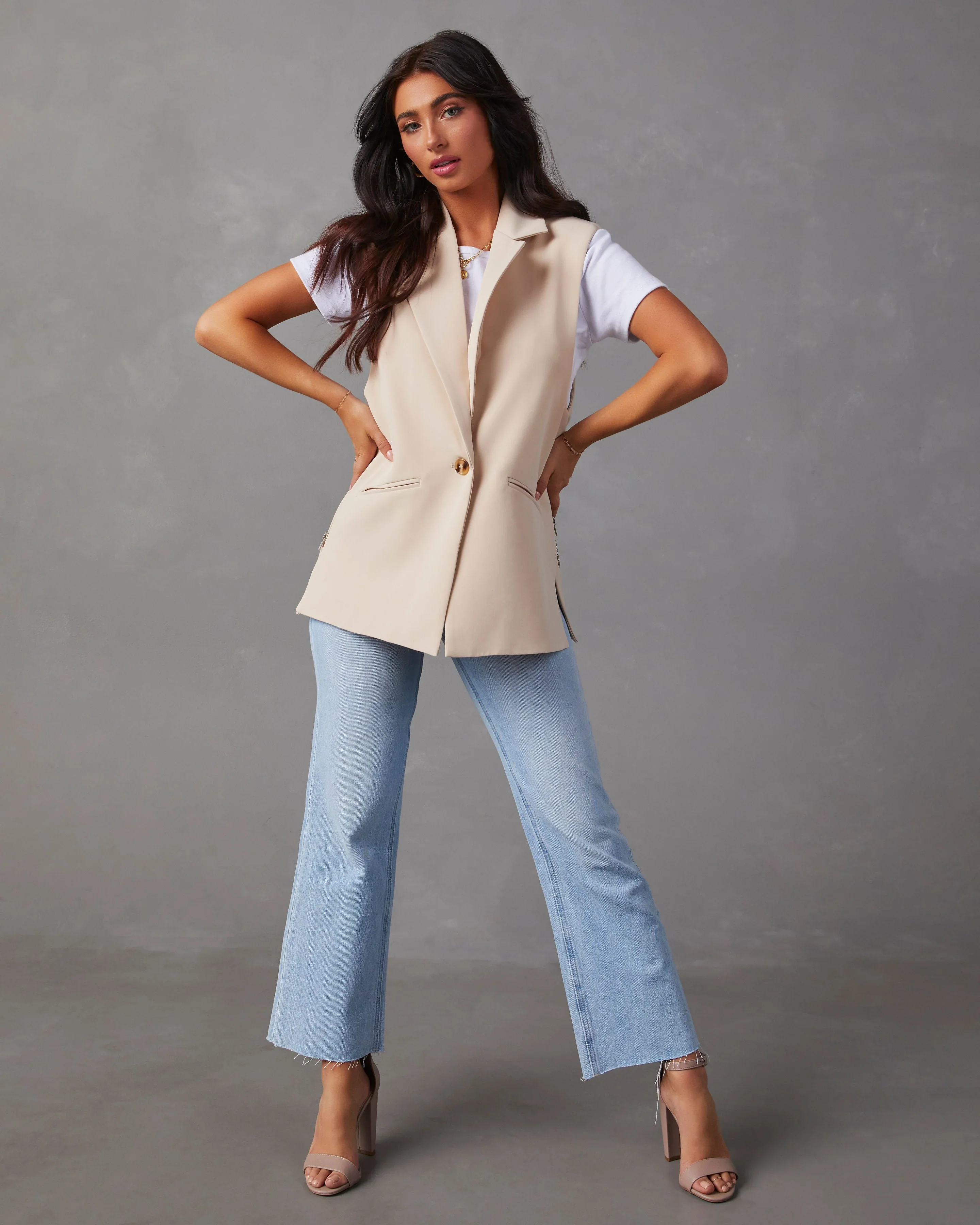 Sallie Tailored Vest