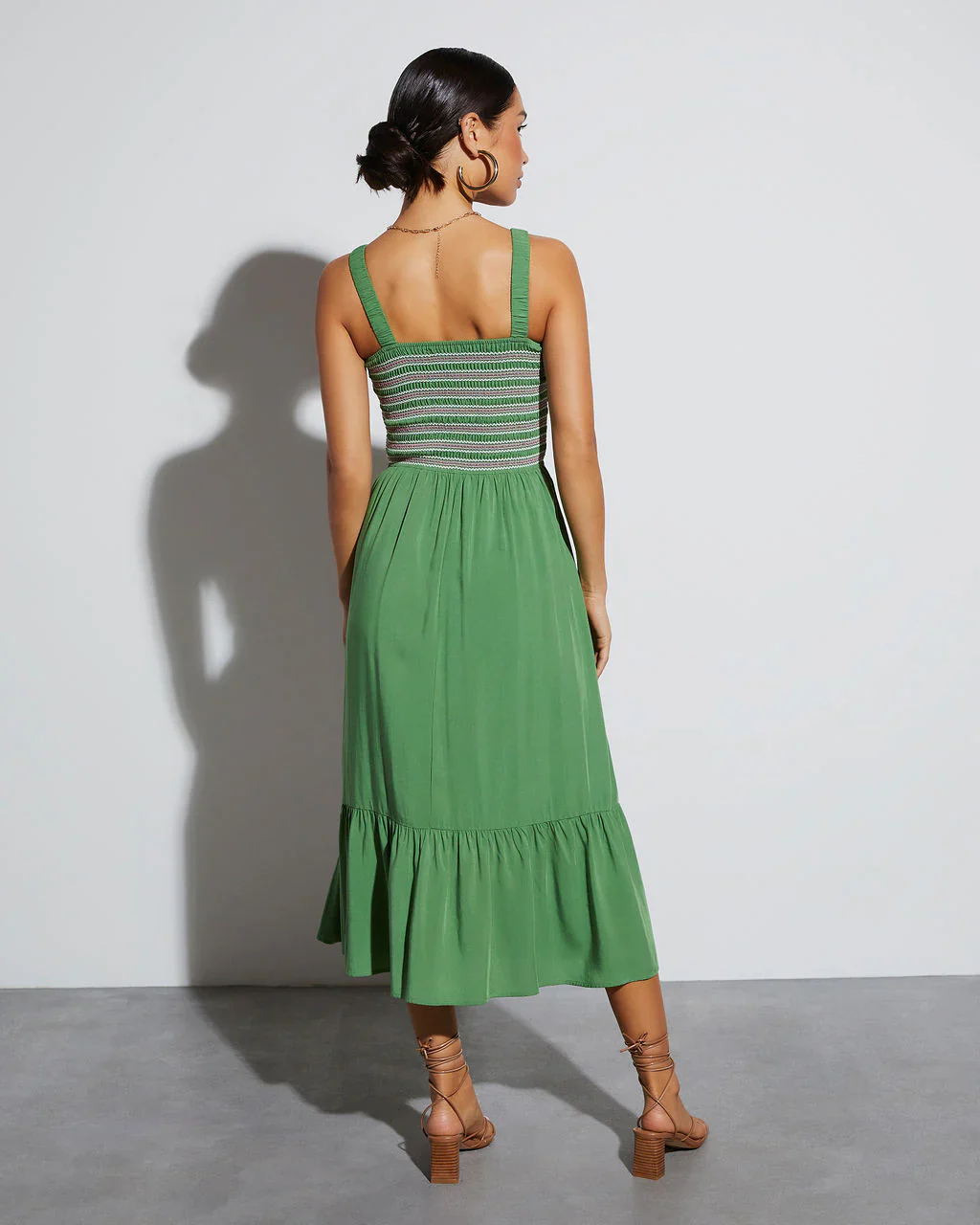 Simply Darling Square Neck Midi Dress