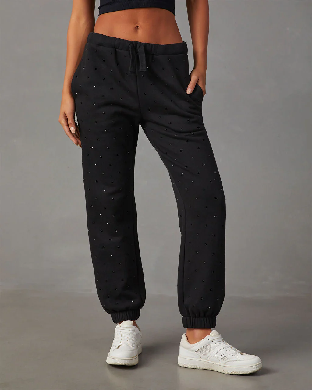 Bling Embellished Sweatpant